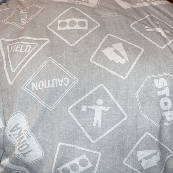 Tonka Comforter-Trucks in Good Used Condition -Rare Find Vintage - Picture 7 of 11